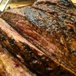 A close up of food, with Steak