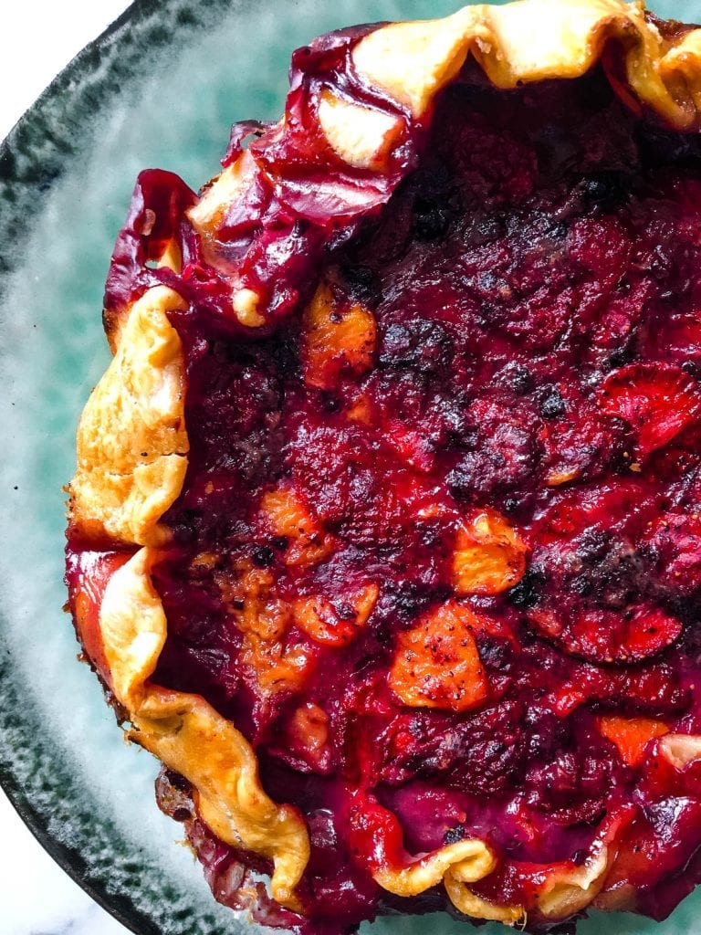 A pastry, with Fruit and Galette