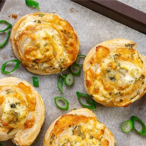 Herb and Cheese Puff Pastry Appetizers » Not Entirely Average, A