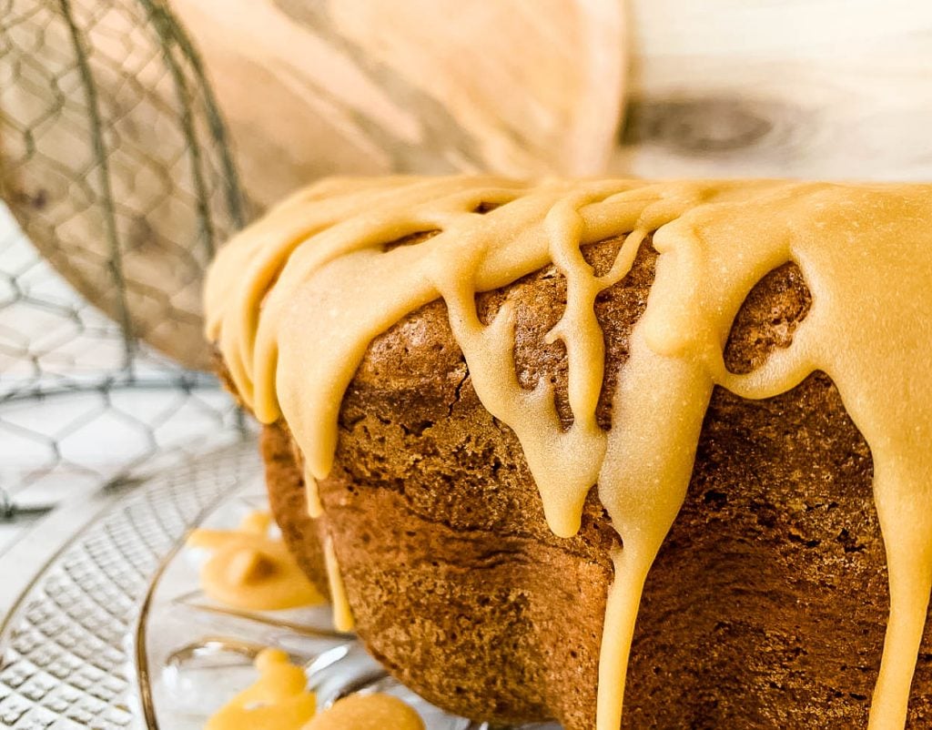 Apple Bundt Cake {Cream Cheese Frosting} - Two Peas & Their Pod