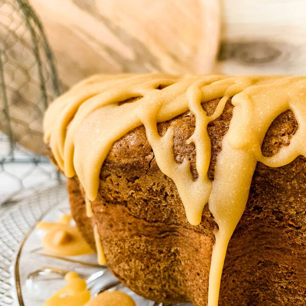 up close of cake