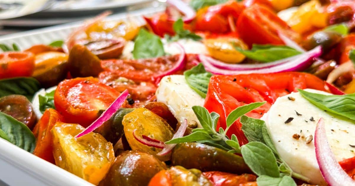 Jamie Oliver’s ‘Mothership’ Tomato Salad