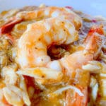 Charleston Shrimp And Grits With Crab Gravy
