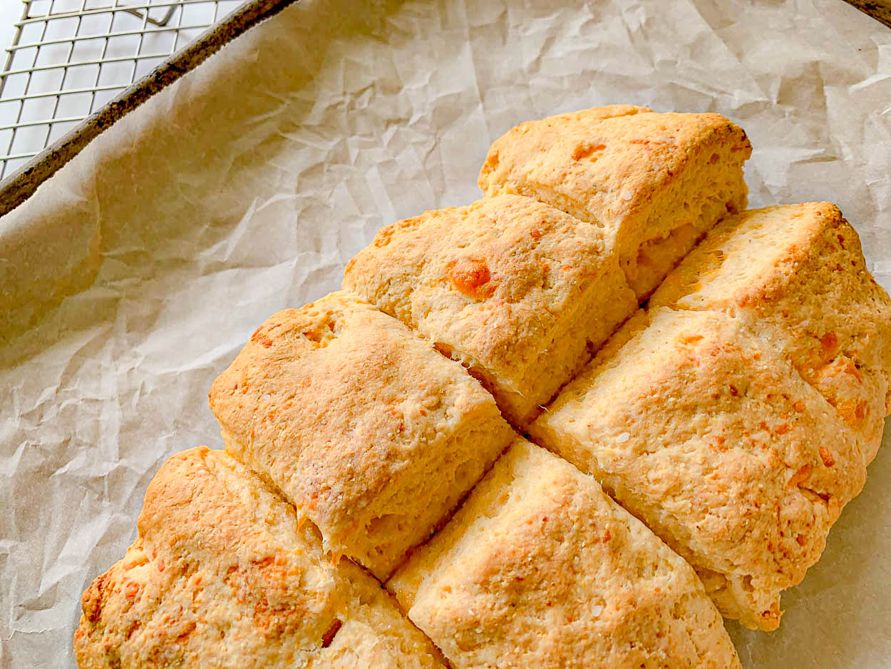 baked biscuits