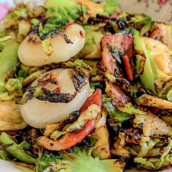 featured image for Maple Bacon Brussels Sprouts