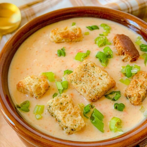 featured image for Slow Cooker Cheddar Soup