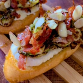 featured image for Brussels Sprout Crostini