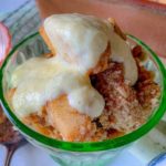 featured image for Irish Custard With Pear Crumble