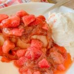 featured image 2 for Simple Strawberry Rhubarb Sauce recipe