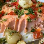 featured image for Parsley Pesto Salmon Recipe