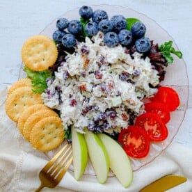 featured for Sweet and Savory Chicken Salad Recipe