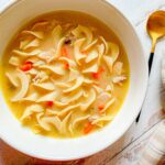 featured image for Ultra Satisfying 30 Minute Chicken Noodle Soup with Leftover Chicken