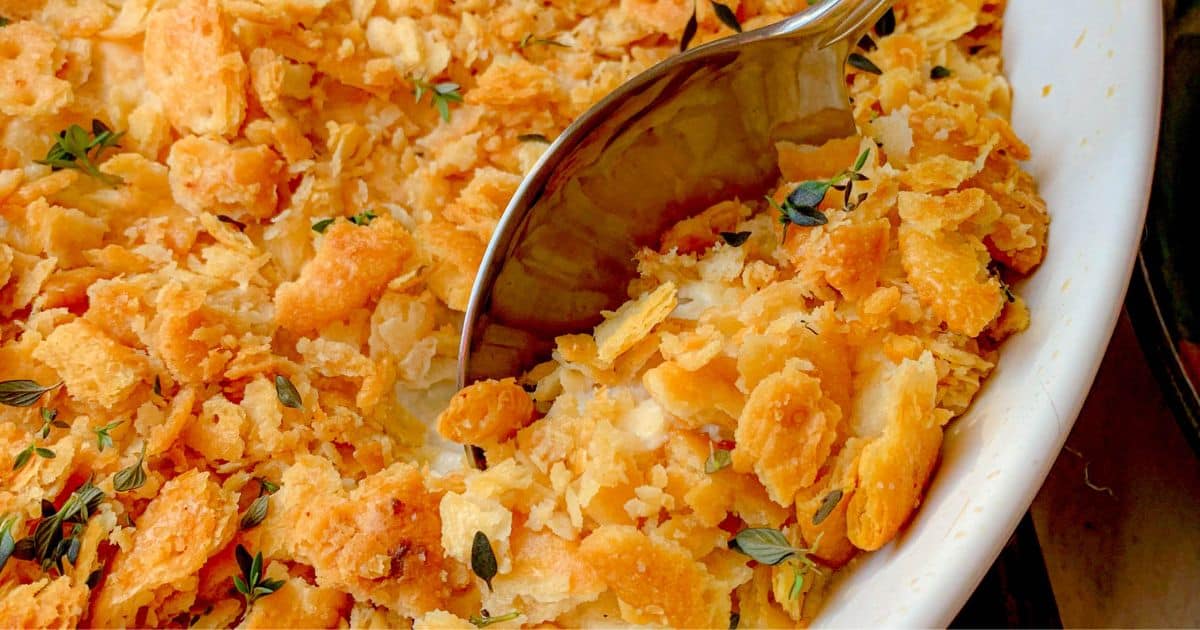 Chicken on the Ritz Casserole - Not Entirely Average