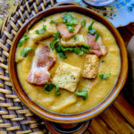 featured image for split pea soup with smoked bacon