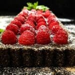 HERO image for a Chocolate Raspberry Torte.