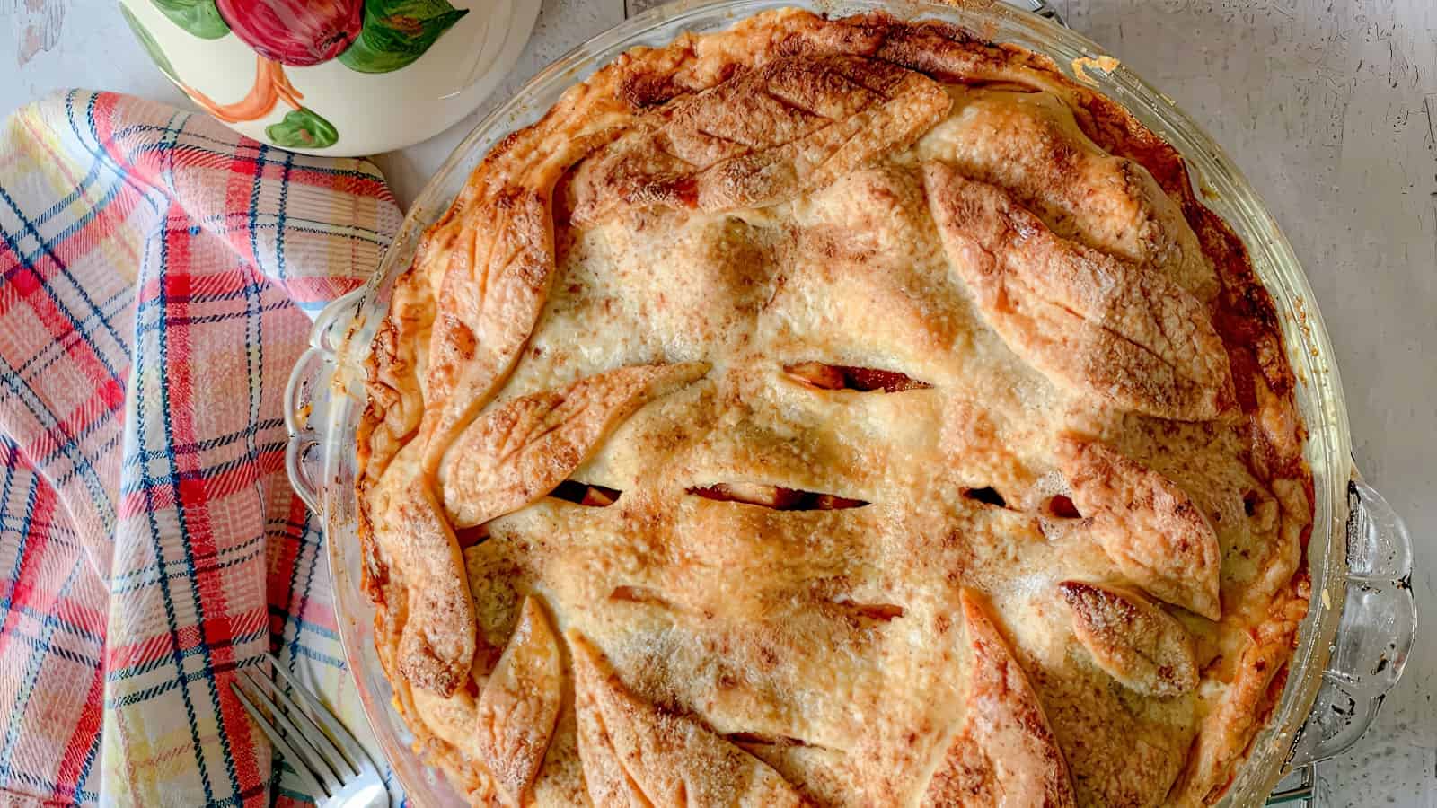 A big apple pie.