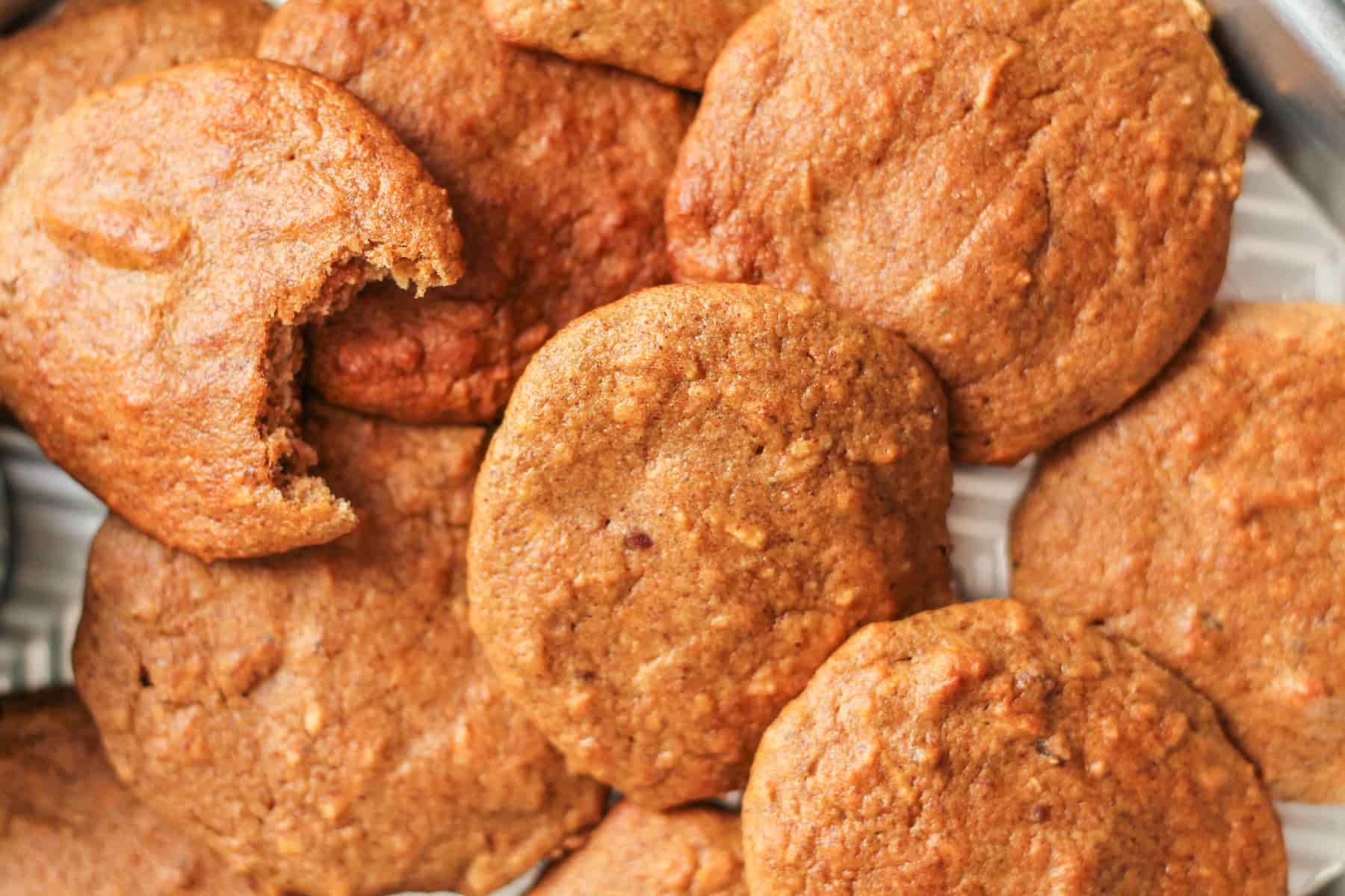 These Banana Bread Breakfast Cookies are soft and chewy and made with nutritious ingredients. This healthy breakfast cookies recipe is gluten-free and naturally sweetened.