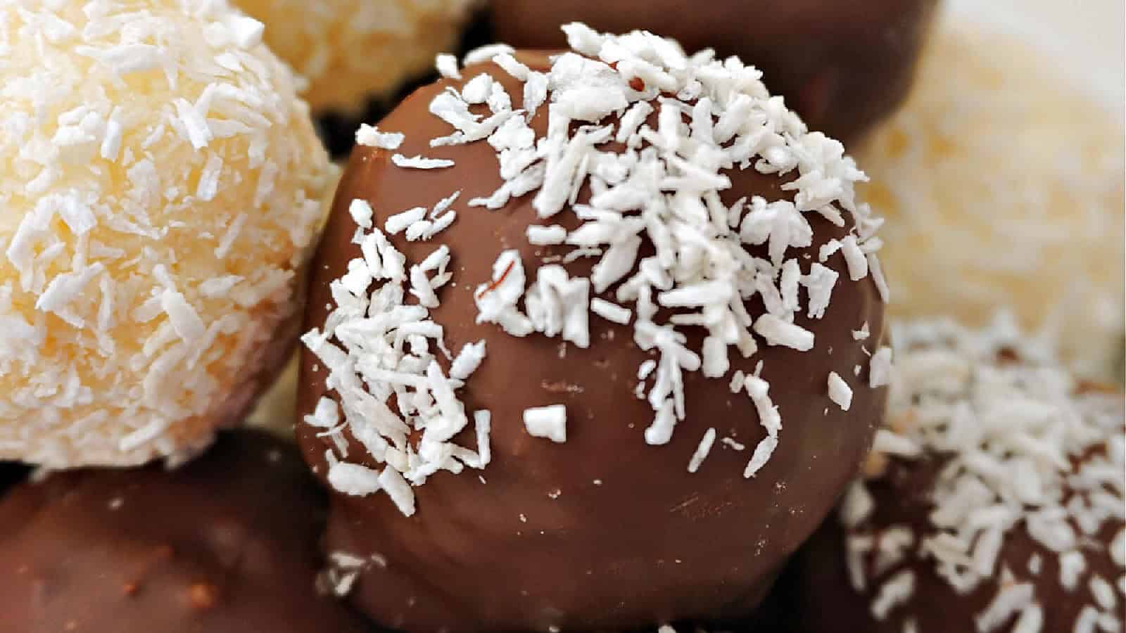 Coconut balls.