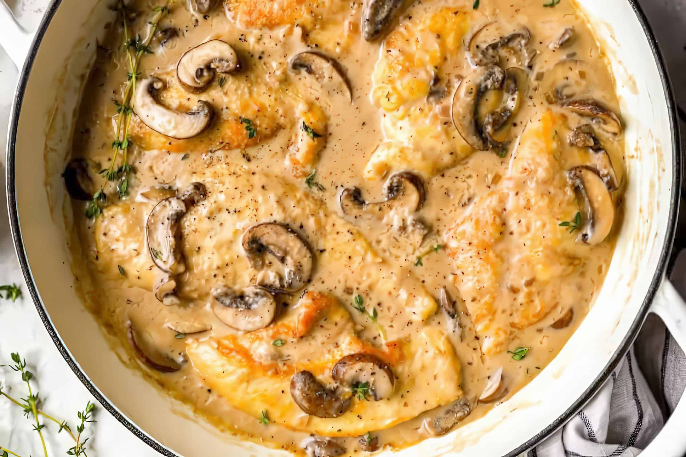 Mushroom Chicken in all its glory