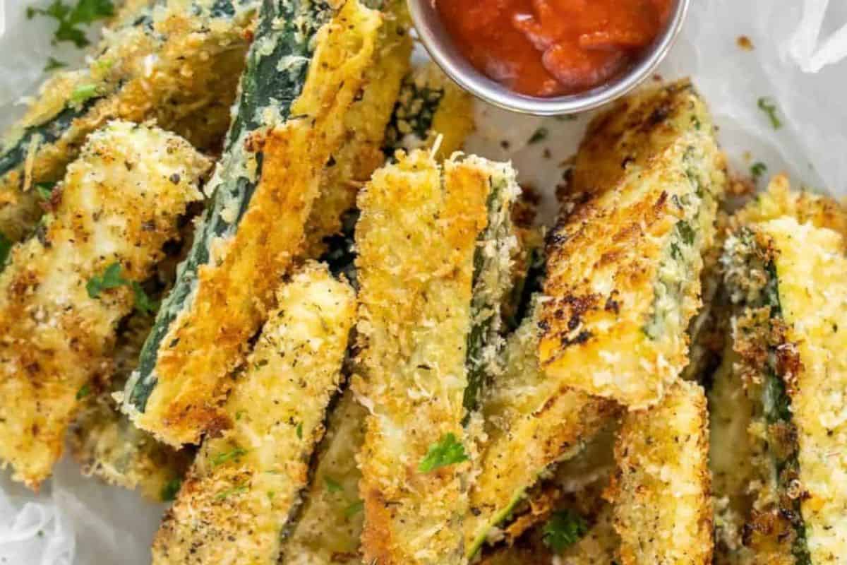 Baked Zucchini Fries in all its glory