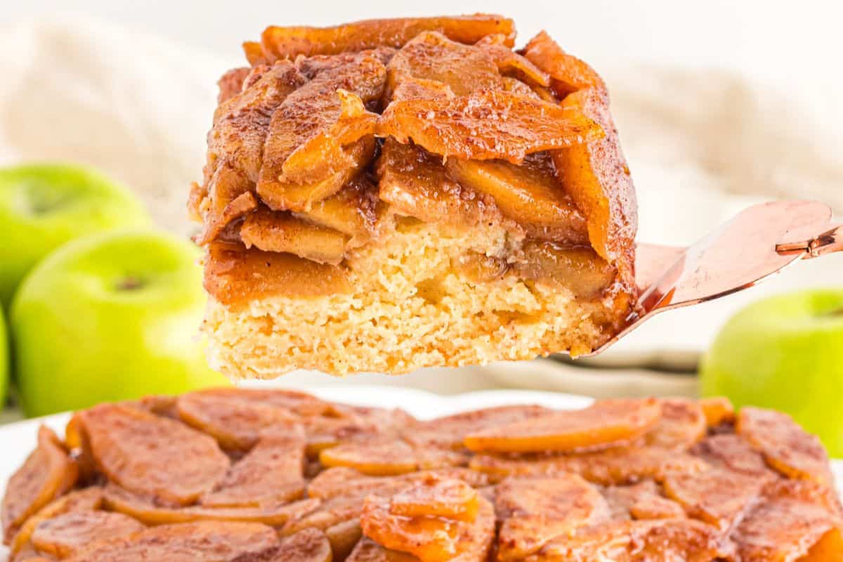 Apple cake.
