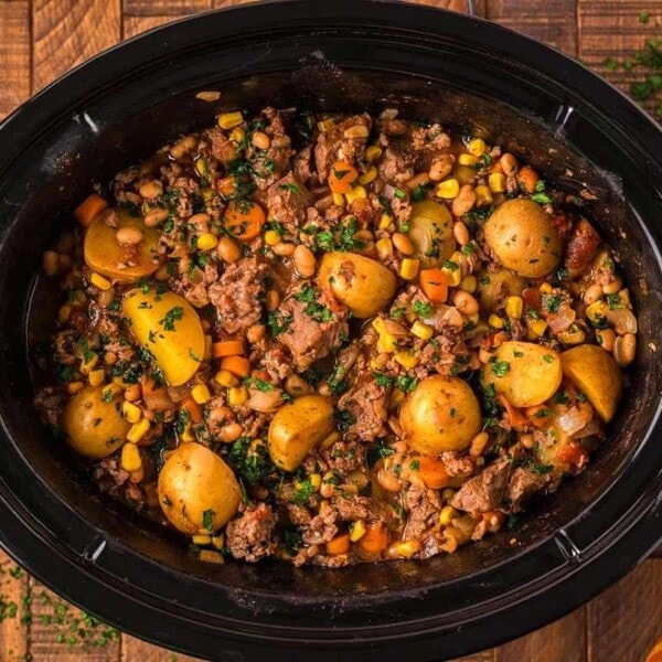 Easy Cowboy Stew Recipe (Slow Cooker)