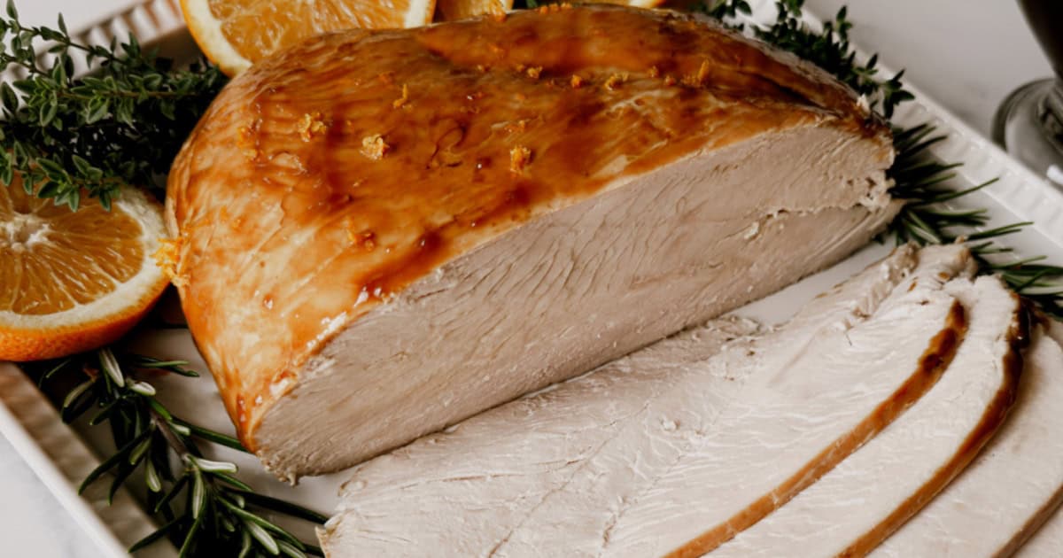 Orange Bourbon Roasted Turkey Breast » Not Entirely Average, A Yankees